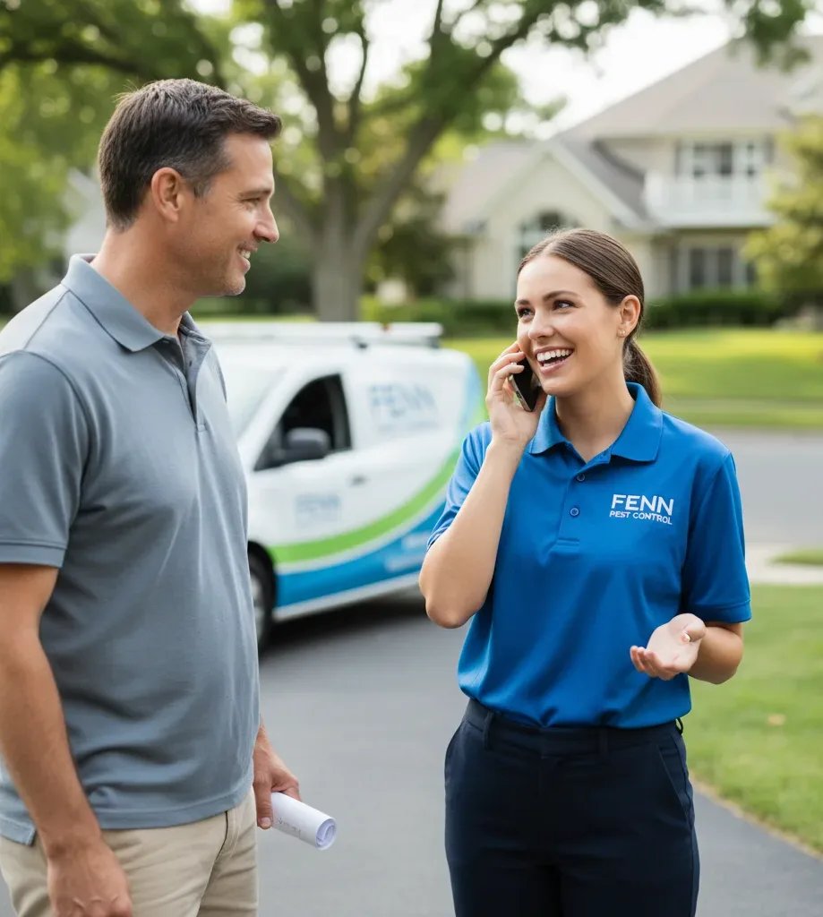 Fenn Pest Control customer support in Cornell